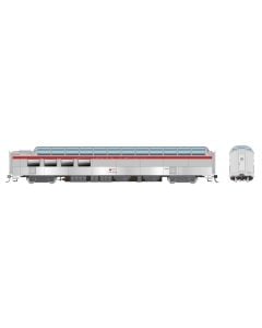 Rapido 175010, HO Scale SP 3/4 Dome-Lounge, Flat Sides, Southern Pacific General Service #3604, Overland Style