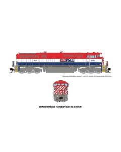 Rapido 540048, N Scale GE Dash 8-40CM, Std. DC, BCOL #4609 Red White & Blue w Frame Stripe