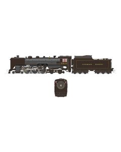 Rapido 601504, HO Scale CPR H1a Hudson 4-6-4, As-Built Early Walkway w Smoke Deflectors, Canadian Pacific #2800