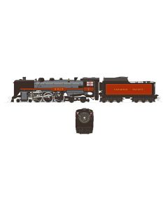 Rapido 601007, HO Scale CPR H1b Hudson 4-6-4, Late Walkway, Spans the World, Canadian Pacific #2814