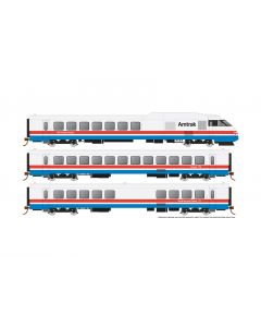 Rapido 025502 HO Scale RTL Turboliner Set 3, Amtrak Phase III Early, With Sound & DCC