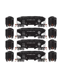 Roundhouse RND1007 HO 34ft 2-Bay Offset Hopper, Canadian Pacific 4-Pack #2