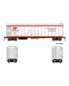 Athearn Roundhouse RND-1440, HO Smooth Side Mechanical Reefer, Cryo-Trans CRYX #7039 Cemetery Road