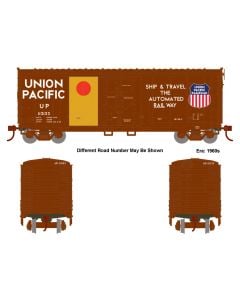 Athearn Roundhouse RND-1848, HO 40ft Grain Box Car, Union Pacific UP #113133