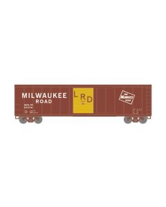 Roundhouse RND15096 HO 50ft PS-1 Single Door Box Car, Milwaukee Road #16606