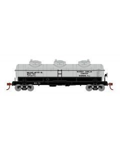 Roundhouse RND3193 HO ACF 3-Dome Tank Car, Warner Quinian Co. #701