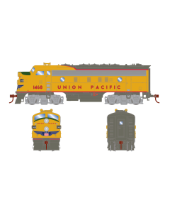 Roundhouse RND3256 HO EMD F7A, Standard DC, Union Pacific #1468