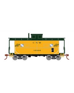Roundhouse RND74500 HO Eastern 4-Window Caboose, Chicago & North Western #10806