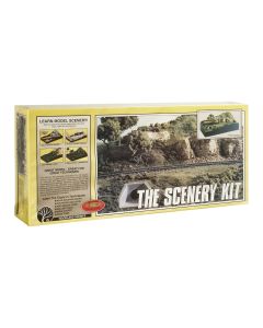 Woodland Scenics S927 Scenery Learning Kit -- Builds 10 x 18" Diorama