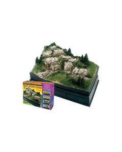 Woodland Scenics SP4111 Scene-A-Rama(TM) Diorama Kits -- Mountain