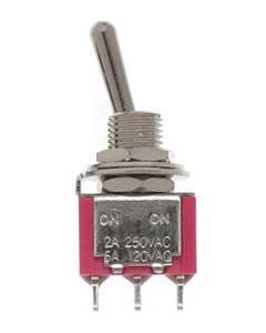 Miniatronics 36-210-04 SPDT 5Amp 120V Toggle Switch (4pk)