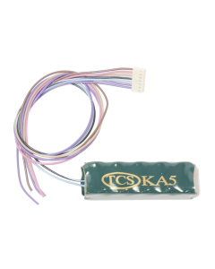 TCS 1685, WAUX-KA5 Keep Alive Capacitor With Auxiliary Harness for WOW101 Sound Decoders