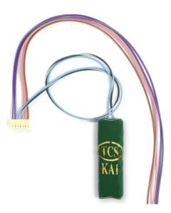 TCS 1590 WAUX-KA1 Keep Alive® Capacitor With Auxiliary Harness for WOW101 Sound Decoder