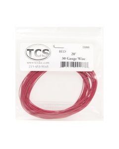 TCS 1080 30 Gauge Wire, 20 ft, Red