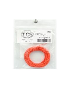 TCS 1198 30 Gauge Wire, 10 ft, Orange