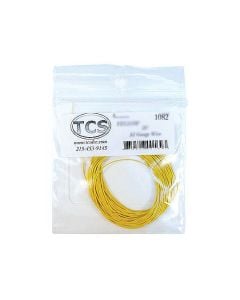 TCS 1082 30 Gauge Wire, 20 ft, Yellow