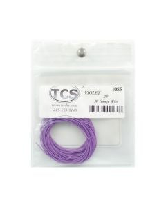 TCS 1085 30 Gauge Wire, 20 ft, Voilet