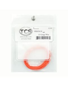 TCS 1210 32 Gauge 10 ft Wire, Orange