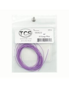 TCS 1214 32 Gauge 10 ft Wire, Violet