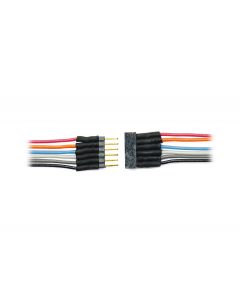 TCS 1475 4-Pin Micro Connector, Colored Wires