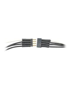 TCS 1491 4-Pin Micro Connector, Black & White Wires