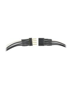 TCS 1492 4-Pin Mini Connector, Black & White Wires