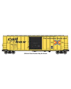 WalthersMainline 910-1892, HO Scale 50ft Ext. Post Boxcar, Railbox RBOX #10008