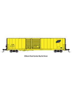 WalthersMainline 910-3225, 60ft PS Auto Parts Boxcar, 10ft & 6ft Doors, C&NW #91657