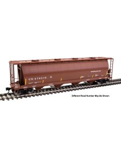 WalthersMainline 910-7836, HO Scale 59' Cylindrical Hopper, Canadian National #376510