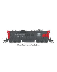 WalthersProto 920-42723, HO Scale EMD GP9 PhII, Std. DC, SP #3444, Gray & Scarlet- Freight