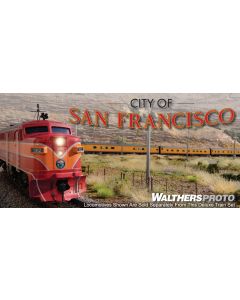 WalthersProto 920-831 & 920-832, HO Scale City of San Francisco Deluxe 12-Car Consist