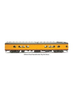 WalthersProto 920-9806, HO Scale 85ft MILW Diner-Lounge, MILW, Standard w Decals, Armour Yellow Scheme