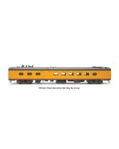 WalthersProto 920-9808, HO Scale 85ft MILW 48-Seat Diner, MILW, Standard w Decals, Armour Yellow Scheme