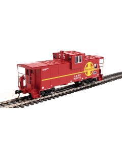 WalthersMainline 910-8708, HO Scale International Extended Wide-Vision Caboose, ATSF #999775