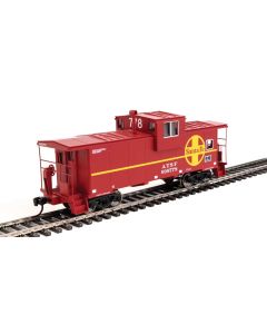 WalthersMainline 910-8709, HO Scale International Extended Wide-Vision Caboose, ATSF #999778