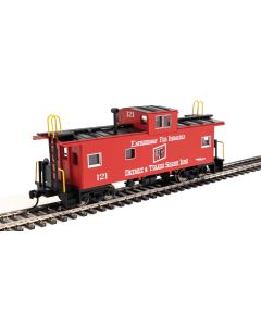WalthersMainline 910-8766, HO Scale International Wide-Vision Caboose, DTS #121