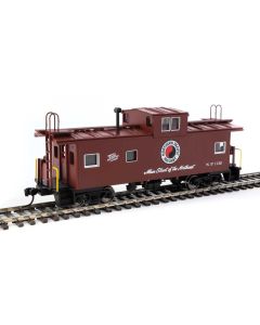 WalthersMainline 910-8777, HO Scale International Wide-Vision Caboose, NP #1130