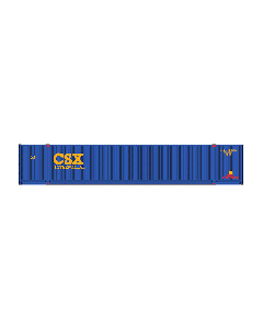 Walthers 949-8528 SceneMaster, HO 53' Singamas Corrugated Container, CSX