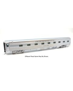 WalthersProto 920-16256 HO Scale 85ft Pullman-Standard Regal Series 4-4-2 Sleeper, Lighted, BNSF #66 Cajon Pass, Business Train, Real Metal Finish