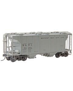 Kadee 8343 HO PS-2 Two Bay Covered Hopper, Minneapolis & St. Louis #70351