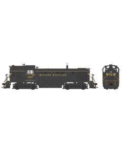 Bowser 25457 HO ALCo RS-3 Hammerhead High Hood, Standard DC, Western Maryland #192