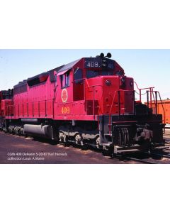 Bowser 25647 HO EMD SD40, ESU LokSound 5 DCC/Sound, Chicago Great Western #404