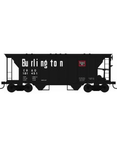 Bowser 43244 HO ACF 70-Ton 2-Bay Hopper, Ann Arbor #3818