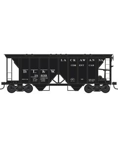 Bowser 43594 HO 70-Ton 2-Bay Covered Hopper, Open Sides, Chicago Great Western #70002