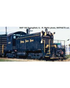 Bowser 26177, HO Scale EMD SW1, ESU LokSound DCC, Nickel Plate Road NKP Late Ph. III #106