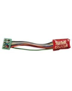 Digitrax DN136PS Mobile Decoder with Short 8 Pin Harness