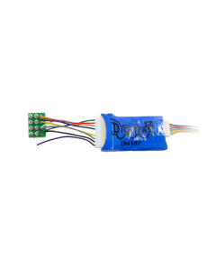 Digitrax DH187PS Premium HO Decoder with Digitrax Easy Connect 1.0” Harness
