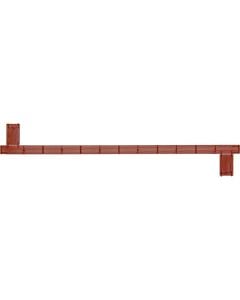 Kadee 2005, HO Scale 40ft Morton Running Board Red Oxide, Freight Car Detail Parts, 1 Pair