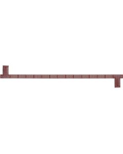 Kadee 2011, HO Scale 50ft Apex Running Board Boxcar Red, Freight Car Detail Parts, 1 Pair