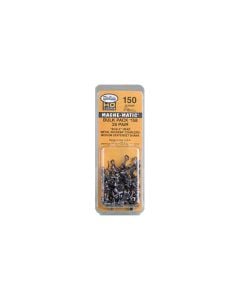 #158-25 HO Scale Bulk Pack - 25 pair #158 Scale Whisker Metal Couplers